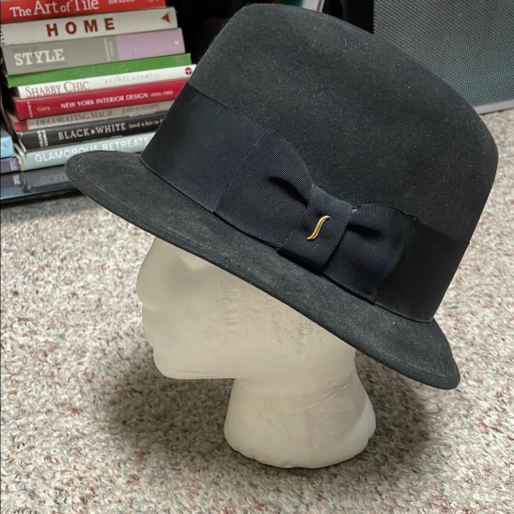 Royal stetson Black Fedora Hat